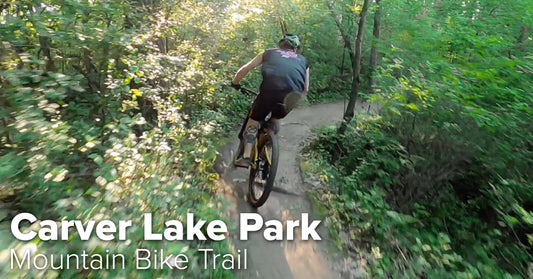 Mountain Biking Trails Review – Carver Lake Park in Woodbury, MN