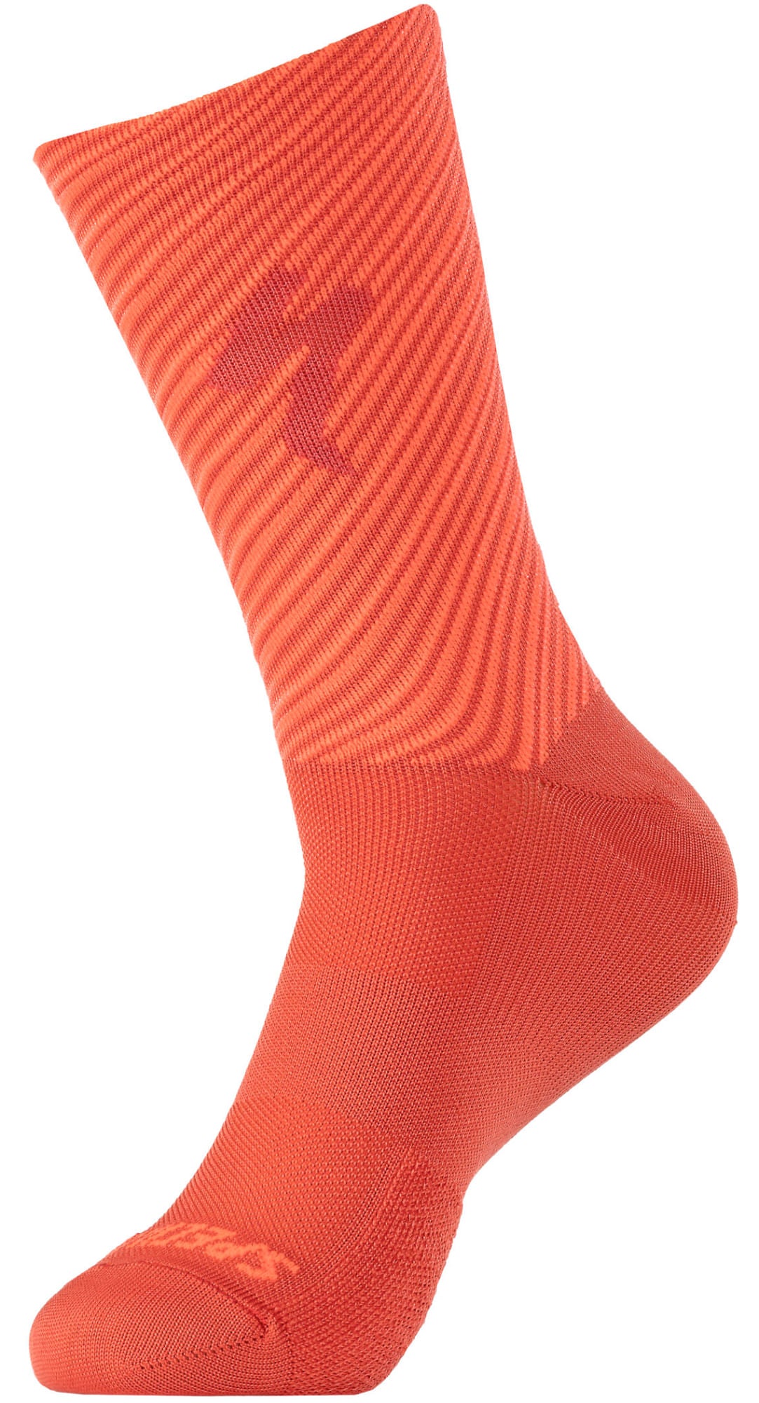 Soft-Air-Road-Socks_Yes_Color-Flo Red Rocket Red Stripe-Size-S