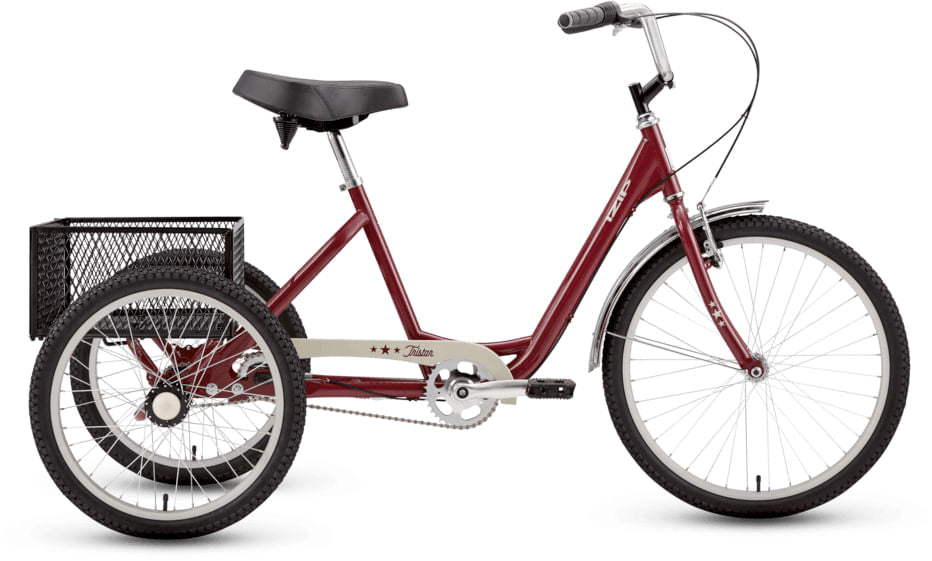 Tristar-Adult-Trike_Yes_Color-BURGUNDY-Size-One Size Fits Most