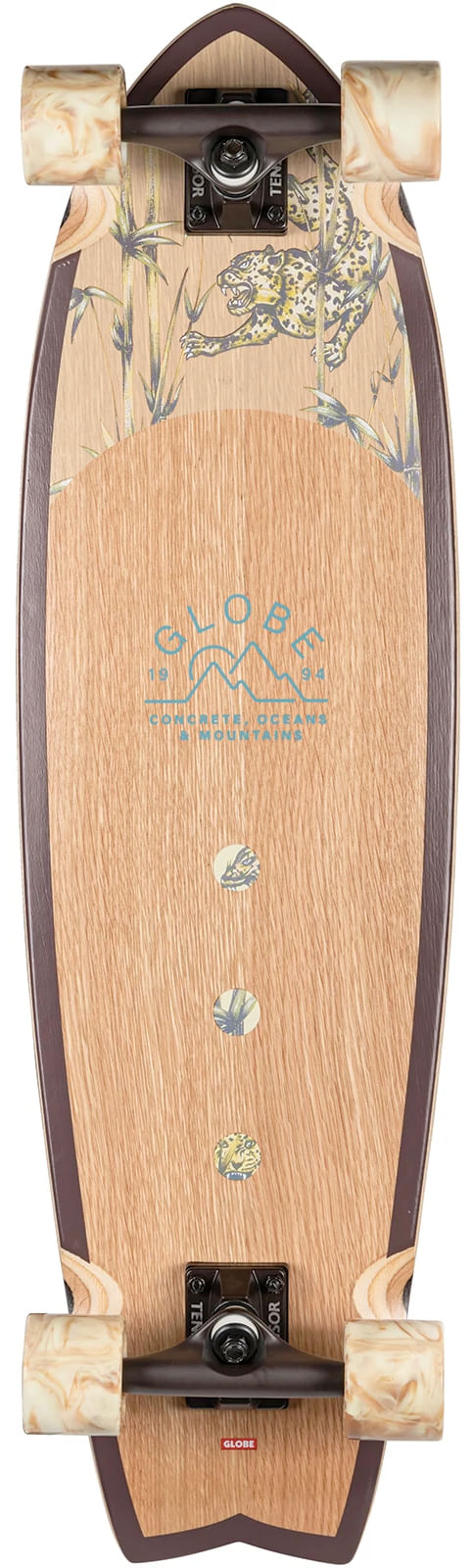 GLobe-Chromantic-Longboarc_Yes_Color-WHITE OAK JAGUAR-Size-33