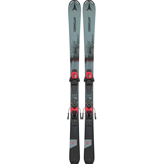 Atomic-Maverick-Kids-Skis-With-L6-Bindings-2023_Yes_Color-Metallic Green S06-Size-130CM