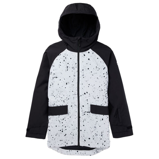 burton w3-burton-lalik-2l-jacket-color-stout white spatter/true black