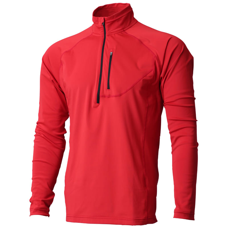 descente chase fleece-color-red