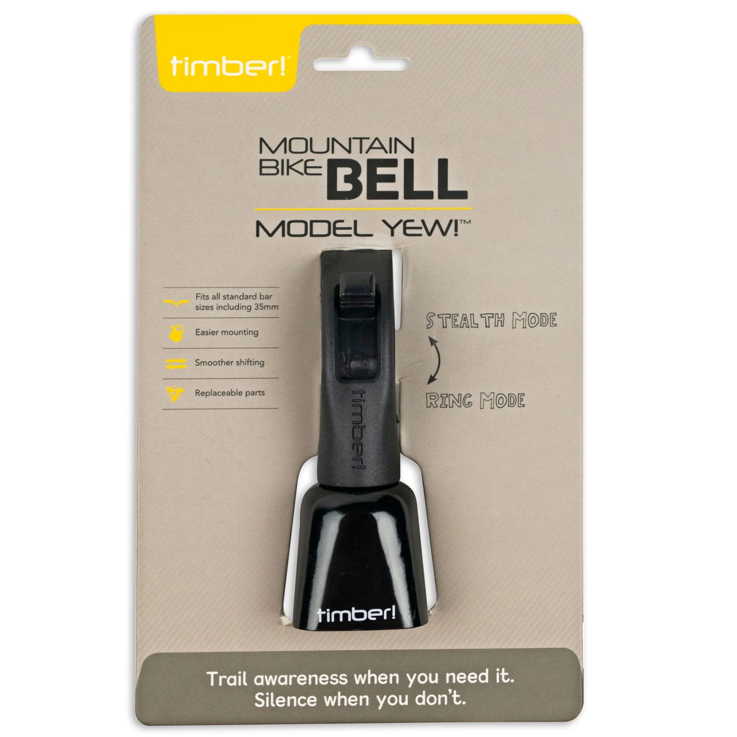 Yew! Bolt On MTB Bell_No_Color--Size-