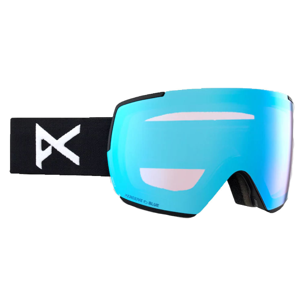 M5Goggles-Color-Frame Black Lens Perceive Variable Blue 21 / S2 Spare Lens Perceive Cloudy Pink 53 / S1