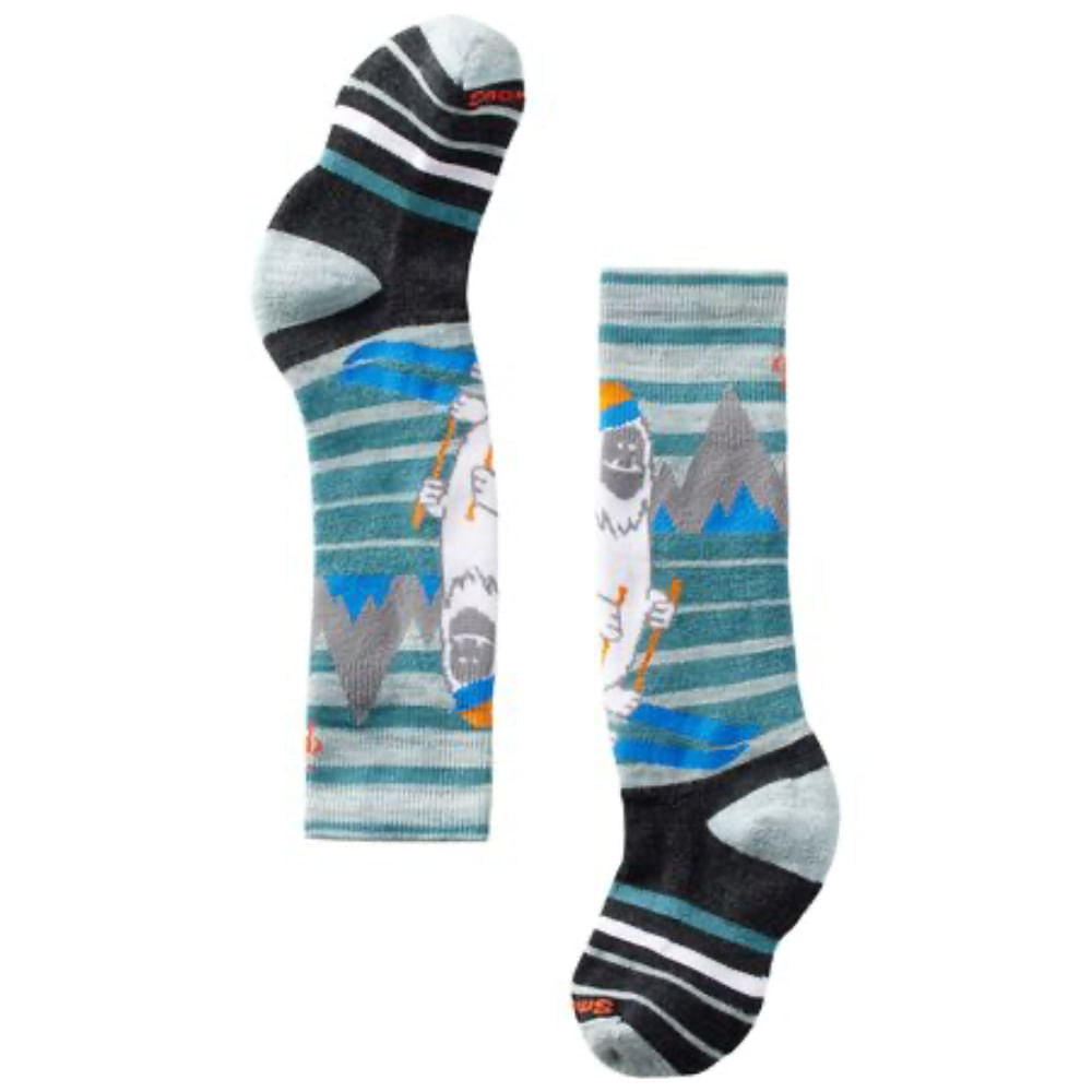 Wintersport Full Cushion Yeti Pattern Over The Calf Socks_Yes_Color--Size-