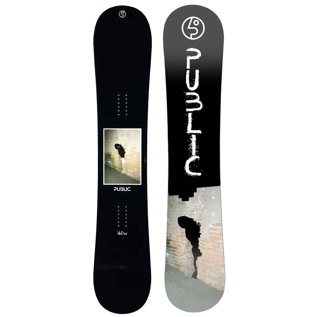 public general public snowboard 2024-size-160w