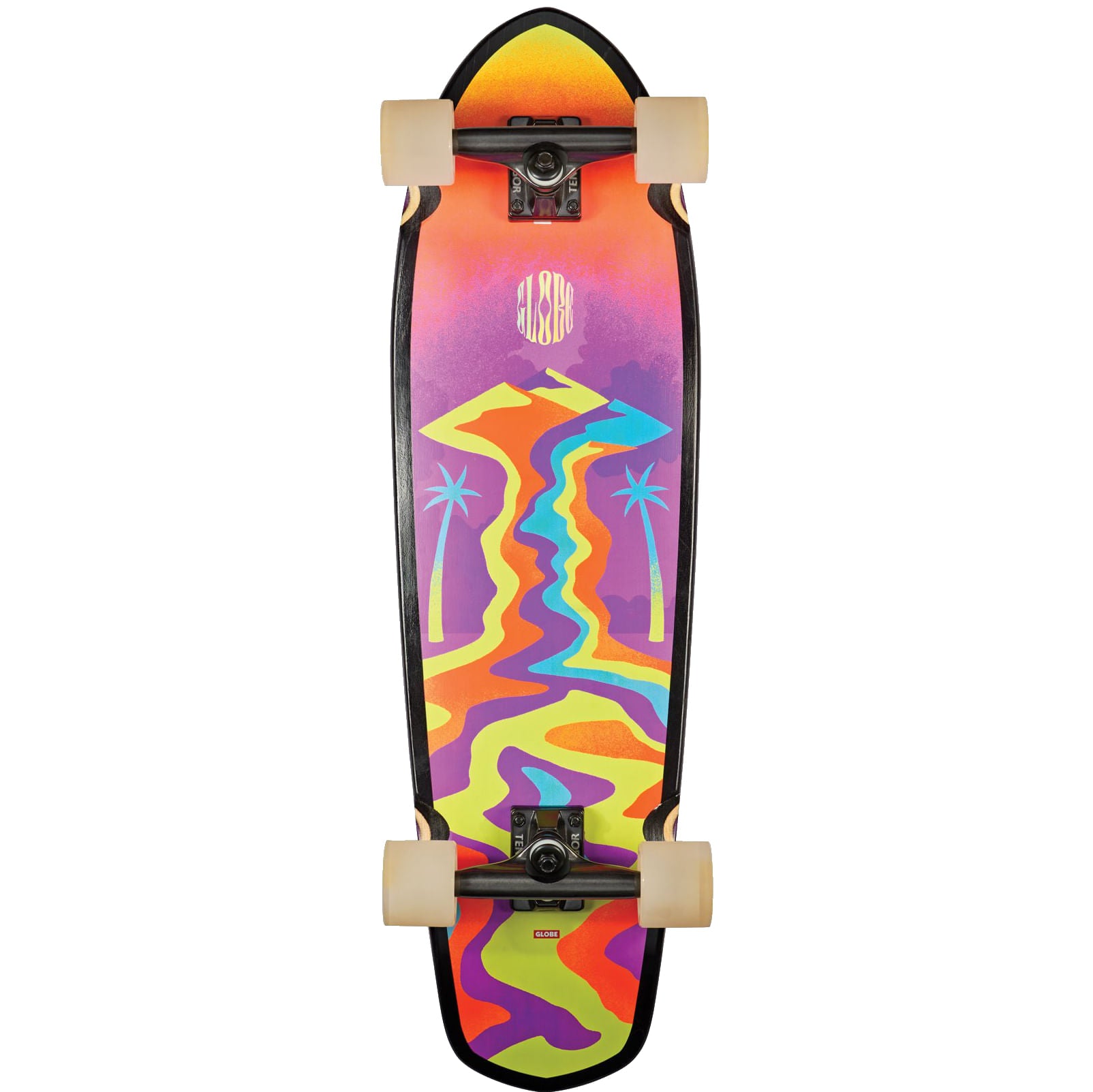 Big Blazer Melted Mountains Longboard_Yes_Color--Size-