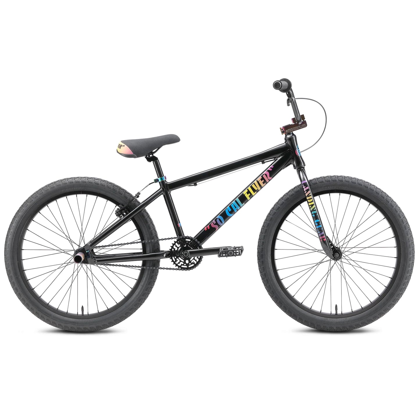 se bikes so cal flyer bmx bike-color-slick mode black