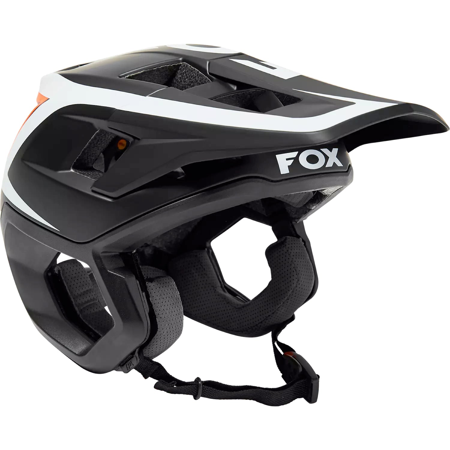 fox dropframe pro helmet 2023-color-dvide black