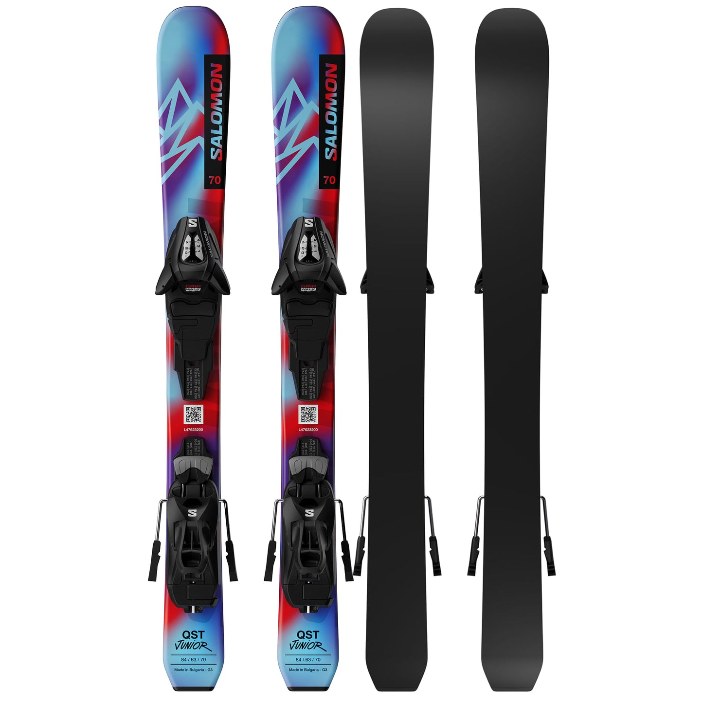 QST XS Kids’s Skis with C5 GW Bindings 2025 _Yes_Color--Size-