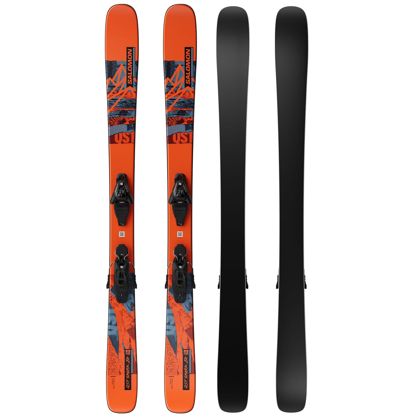 QST Spark M Kids’s Skis with L6 GW Bindings 2025 _Yes_Color--Size-