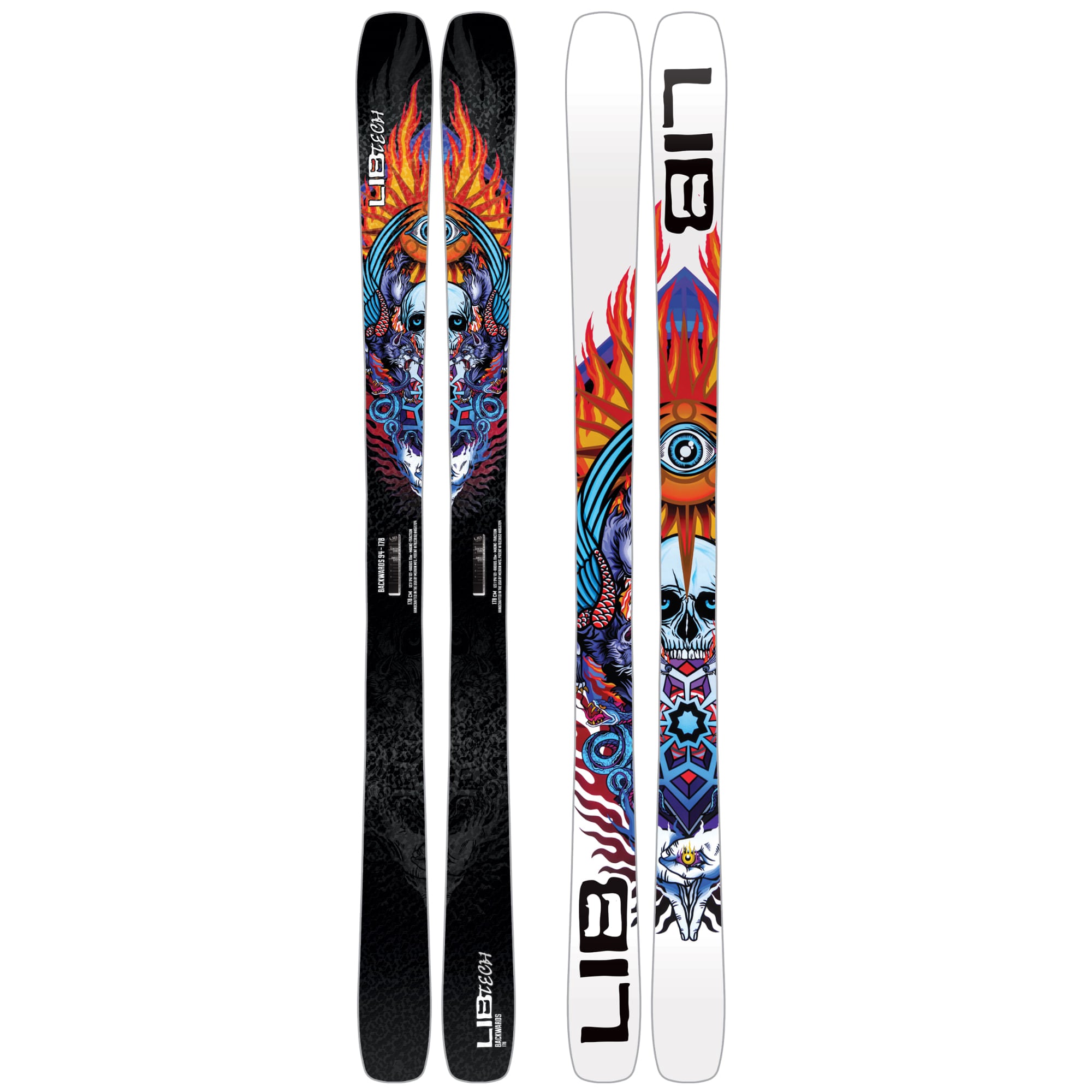 Lib Tech Backwards Mens Skis