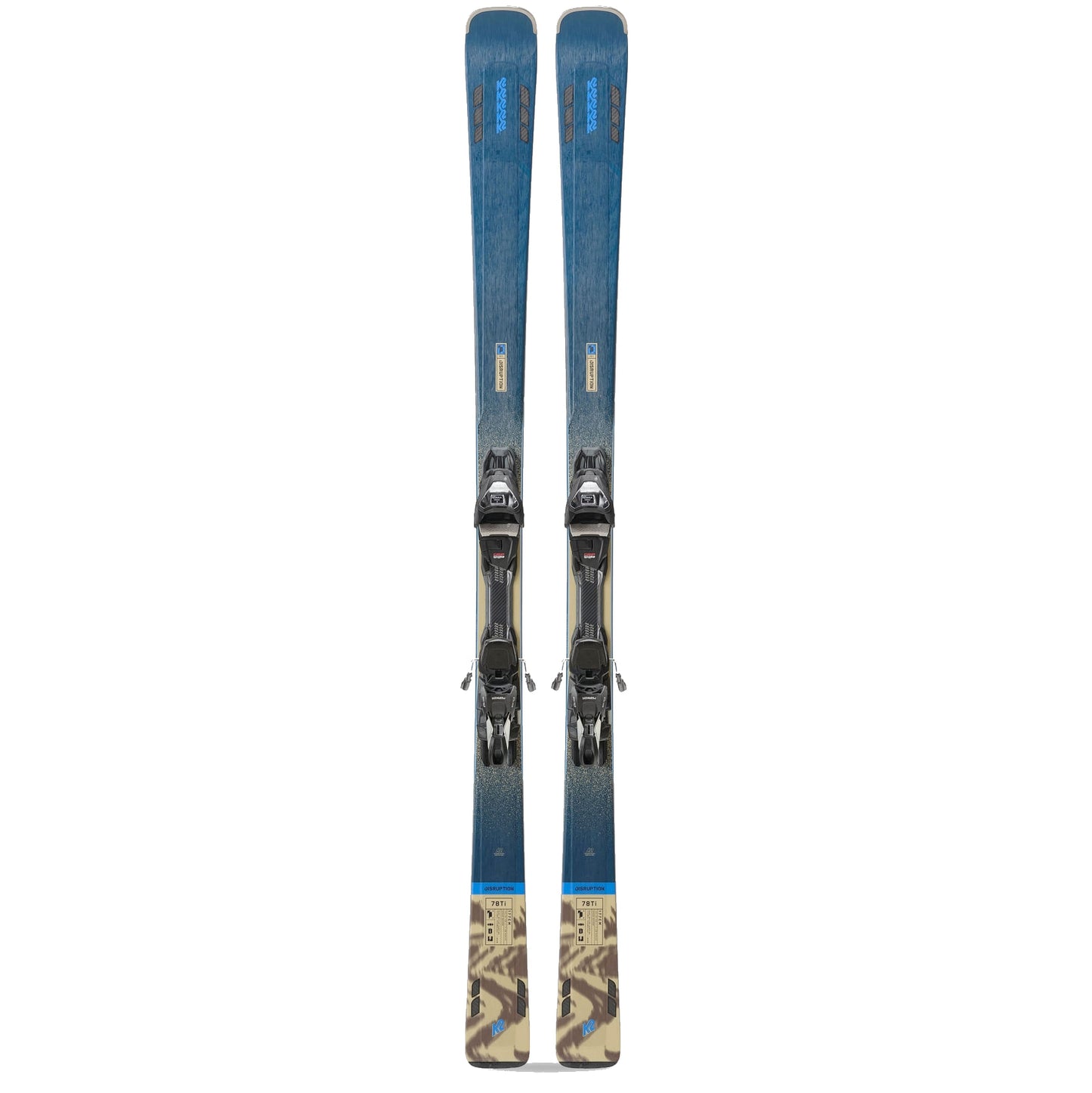 Disruption 72Ti Men’s Skis with QuikClik Bindings 2025_Yes_Color--Size-