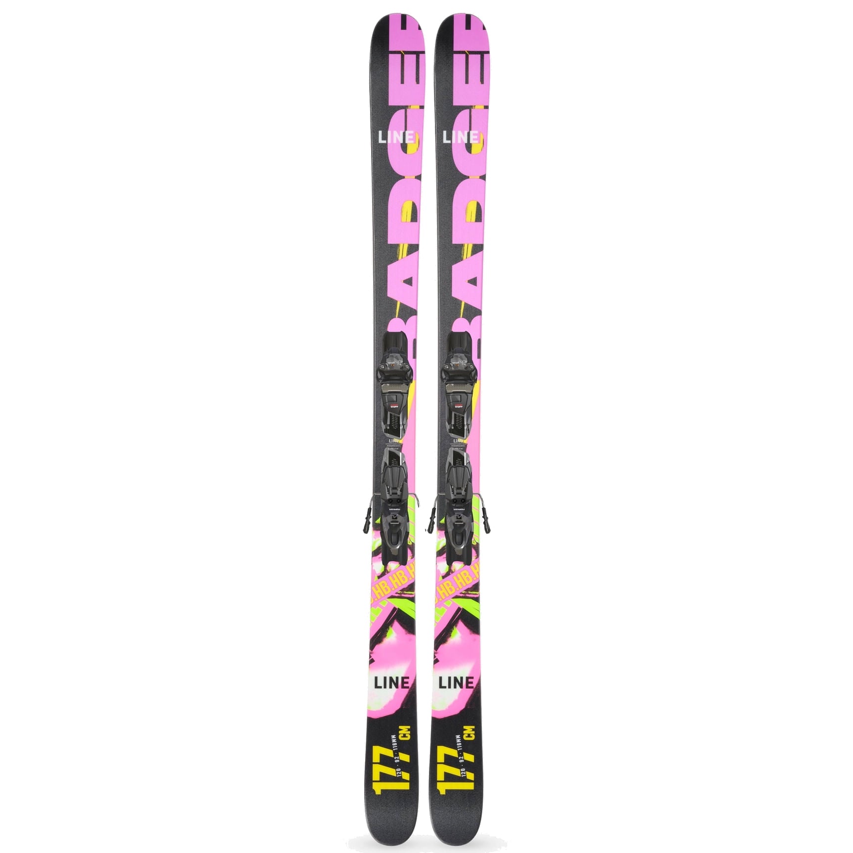 Honey Badger Skis with QuikClik Bindings 2025 _Yes_Color--Size-