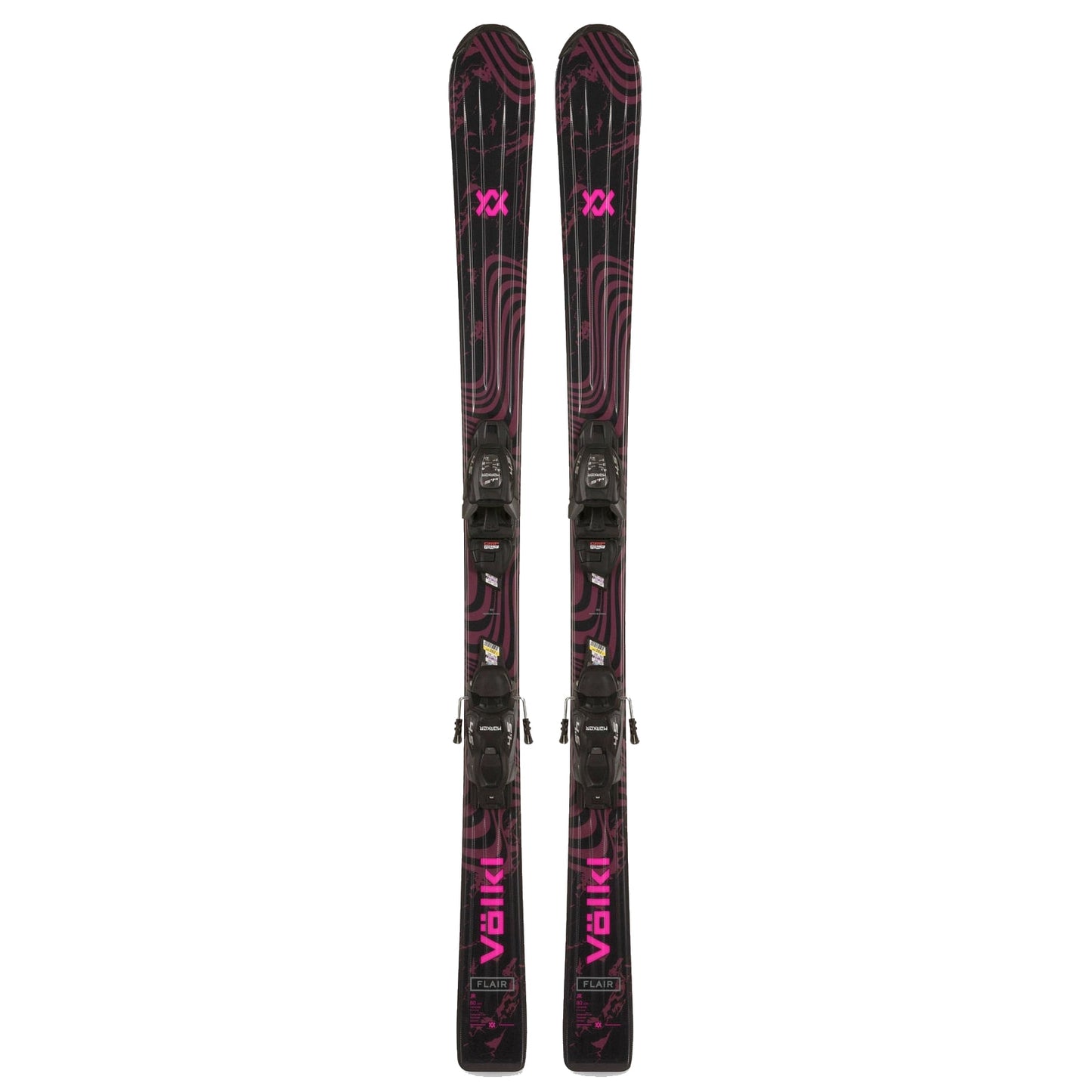 Flair Kids’ Skis with V-Motion Jr. 4.5 Bindings 2025 _Yes_Color--Size-