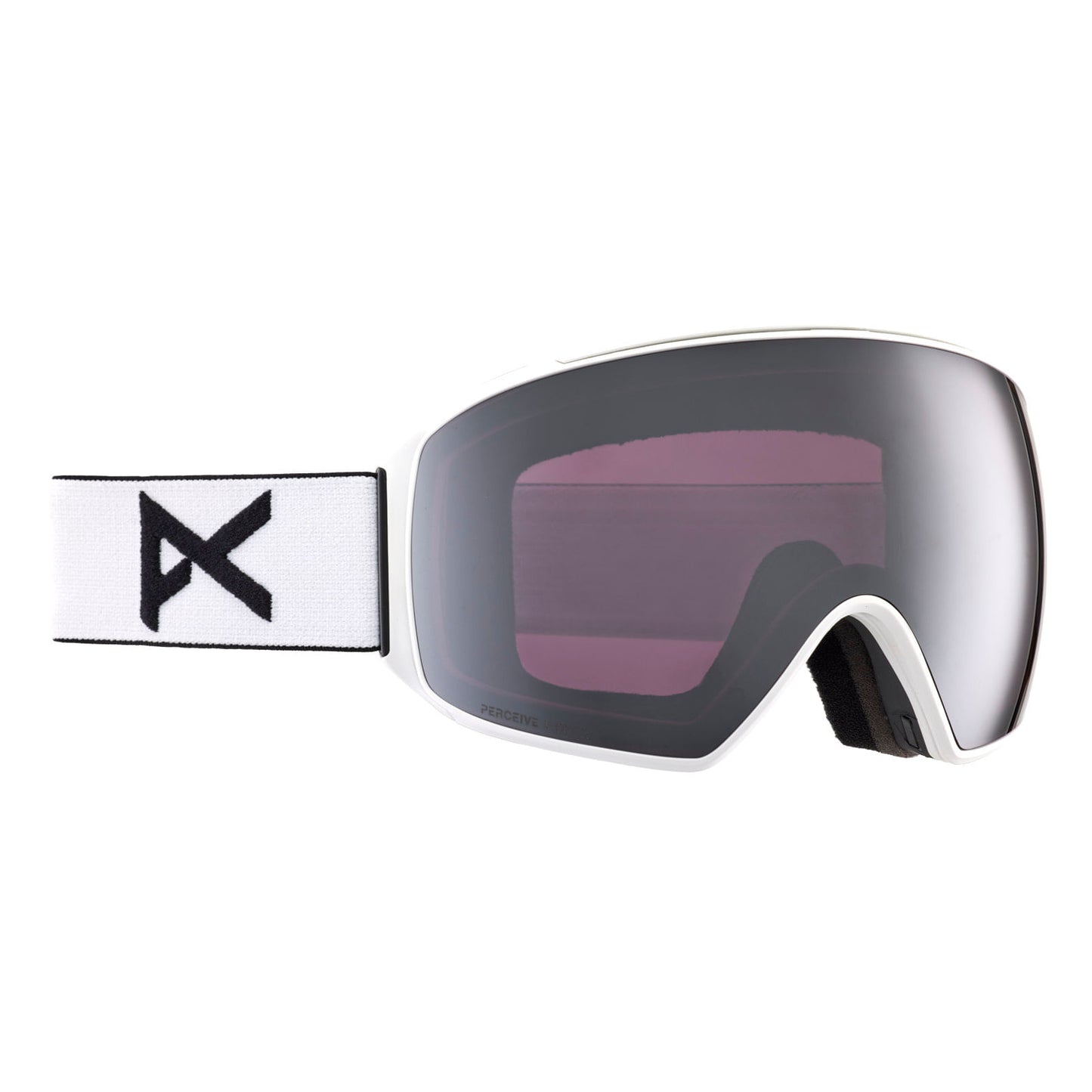 M4ToricGoggles-Color-Frame White Lens Perceive Sunny Onyx 6 / S4 Spare Lens Perceive Variable Violet 34 / S2Size-One