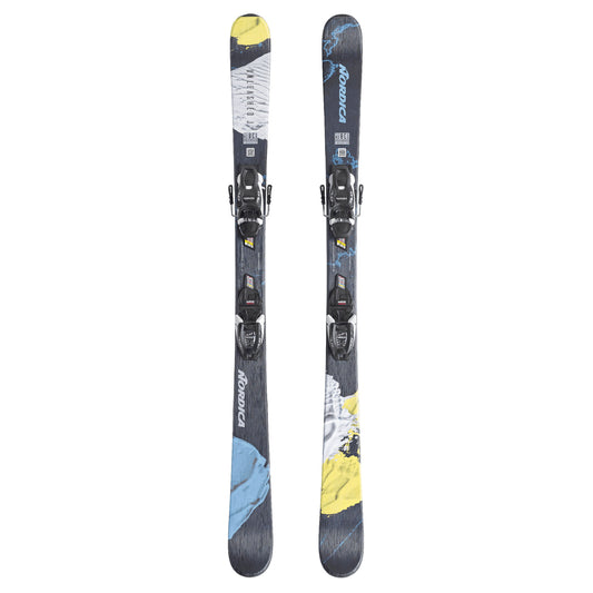 Unleashed J Kids’ Skis with FDT 7.0 Bindings 2025 _Yes_Color--Size-