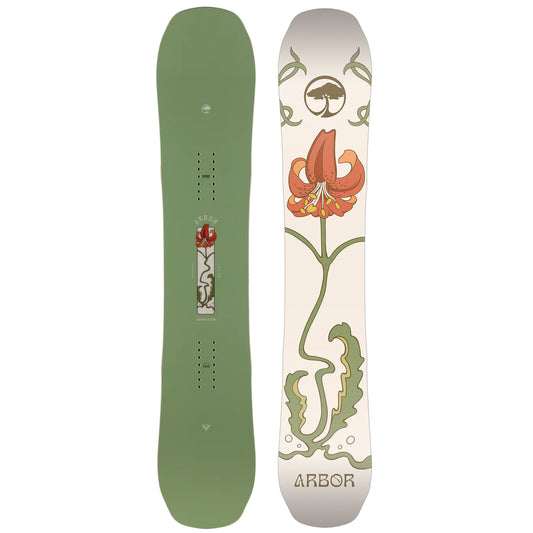 arbor swoon decon women’s snowboard 2025