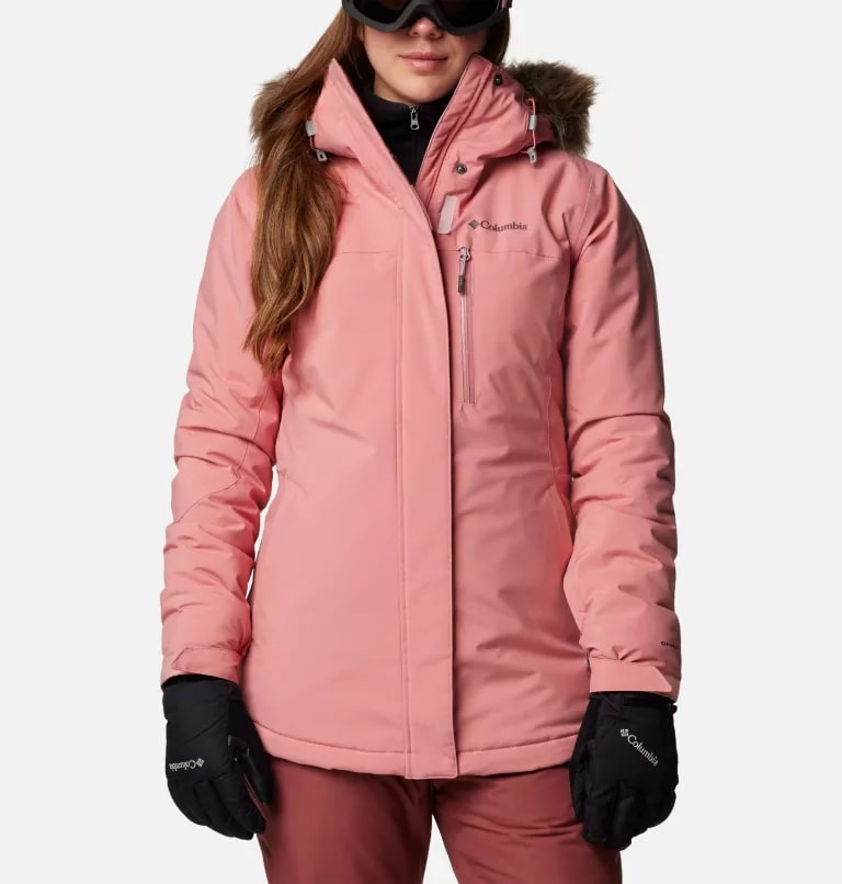 columbia ava alpine ii insulated women’s jacket-color-pink agave