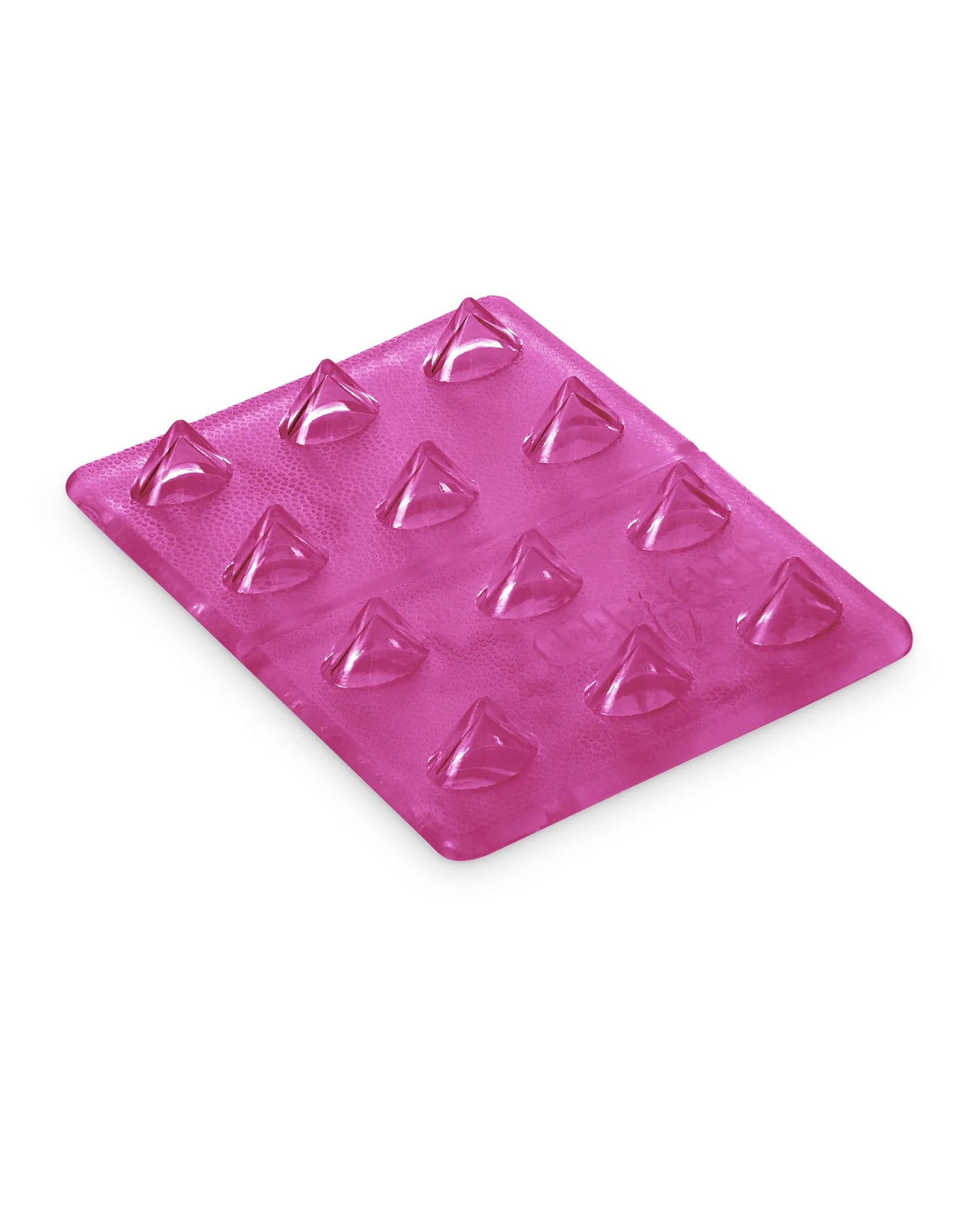 crab grab mini shark teeth stomp pad-color-clear pink