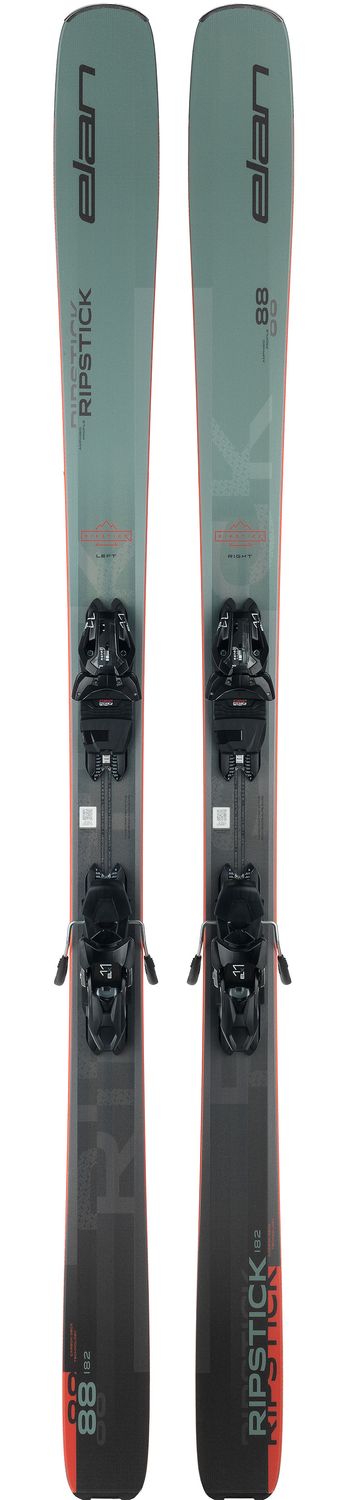 elan ripstick 88 men’s skis with elx 11.0 gw bindings 2025