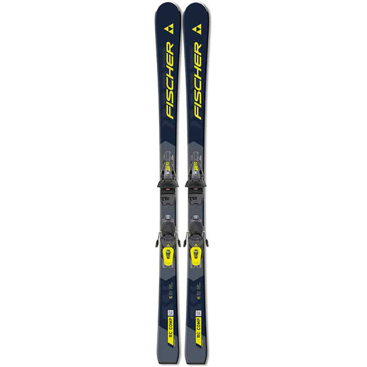 fischer rc comp men’s skis with rs 10 gw powerrail bindings 2025