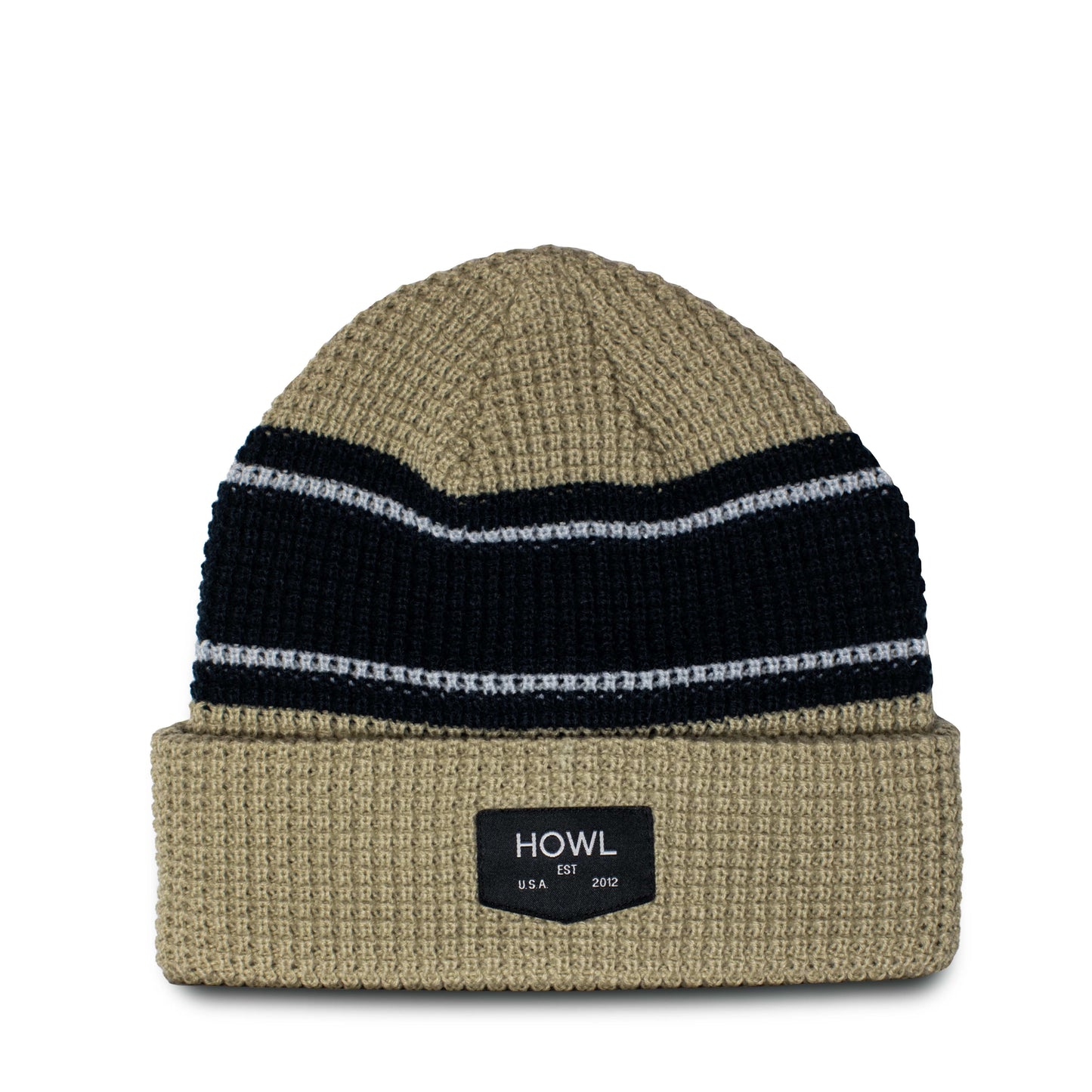 howl stripe beanie-color-black