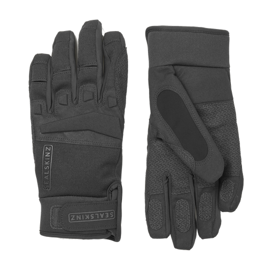 seal skinz sutton waterproof all weather mtb gloves-color-black