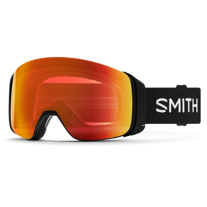 smith 4d mag goggles-color-black  chromapop everyday red mirror