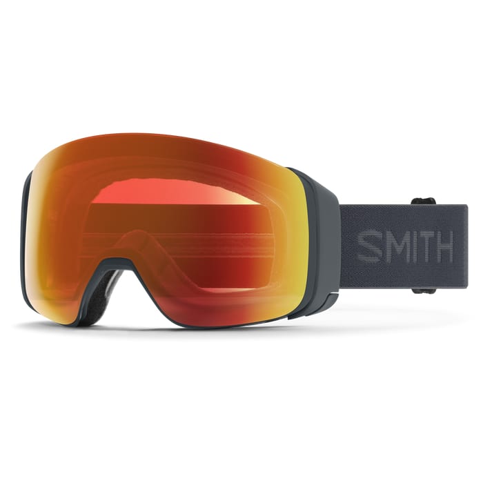 smith 4d mag goggles-color-slate  chromapop everyday red mirror