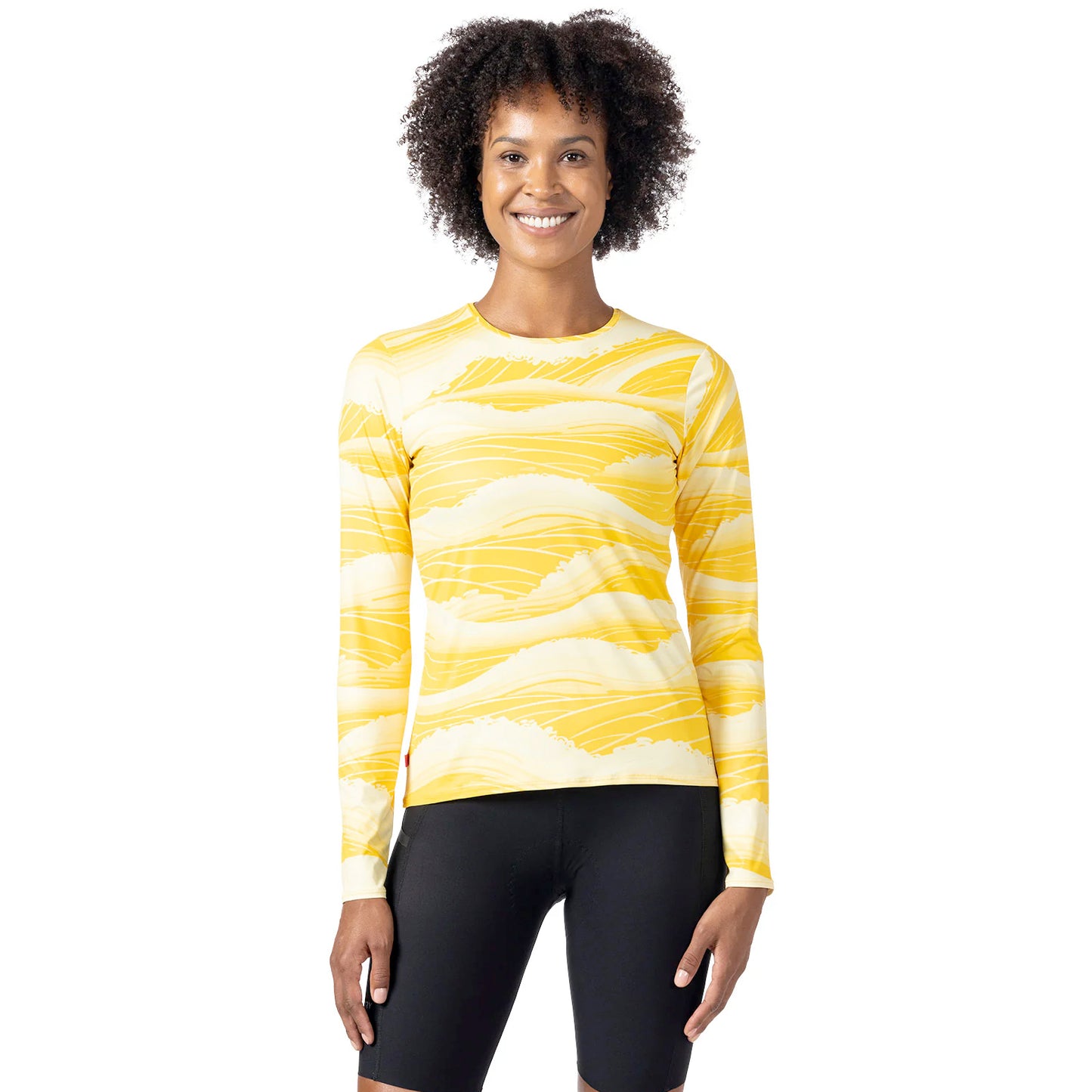 terry soleil long sleeve women’s jersey-color-yel