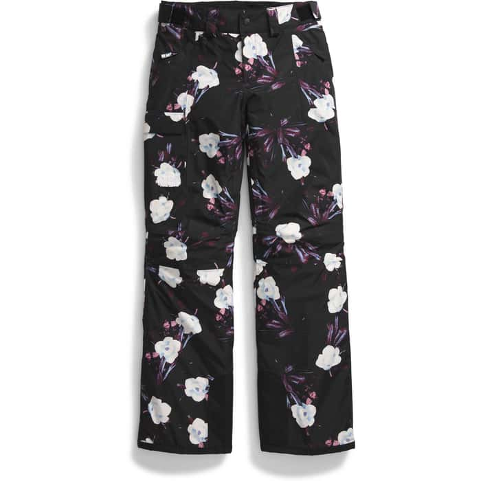 the north face freedom insulated pants-color-tnf black winter flowers print